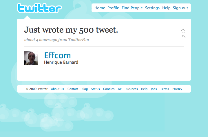 @Effcom Tweet #500 - Just captioned this image.