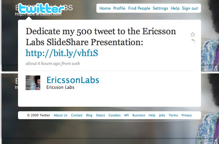 @EricssonLabs Tweet #500 - Slide 5 was when I closed the window. @EricssonLabs Tweet #500 - Slide 5 was when I closed the window.
